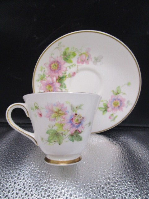 Royal Worcester Passion Flower cup saucer [84]