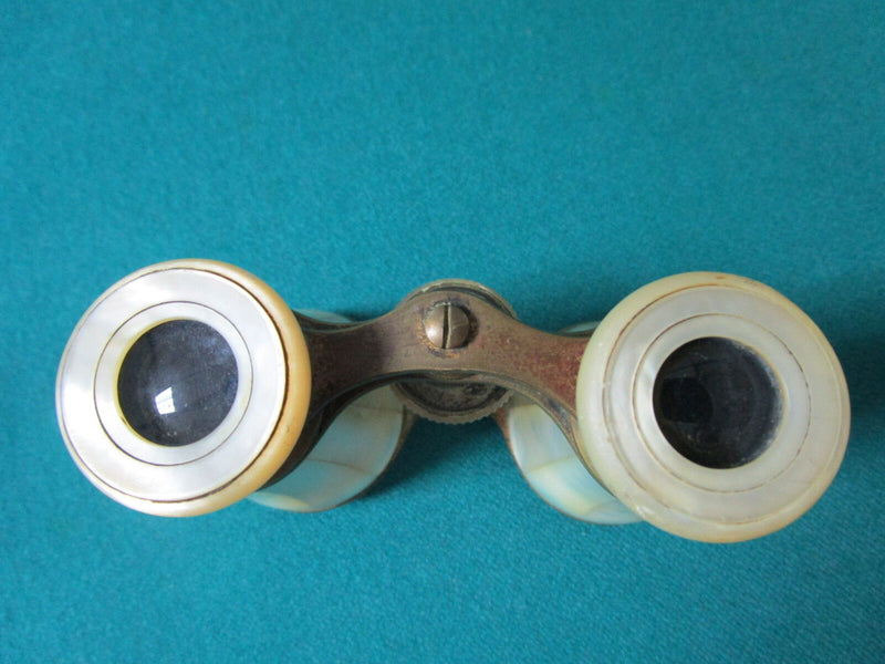 Antique French Lemaire Mother-Of-Pearl Opera Glasses c 1900s RARE