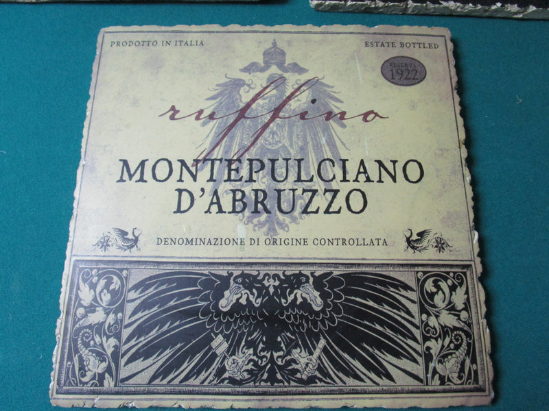 Wine Advertising Chalware Tiles 12 X 12 " Wall Decor