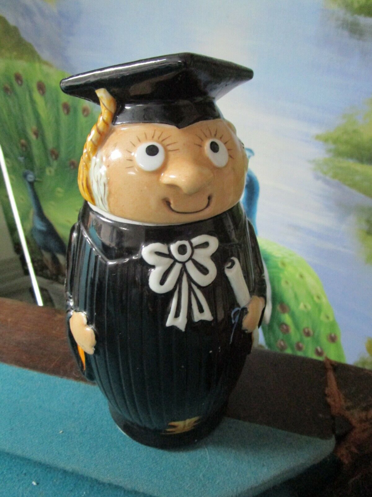 8" COOPER AND CLEMENT THE GRADUATE STEIN ORIGINAL FIGURAL