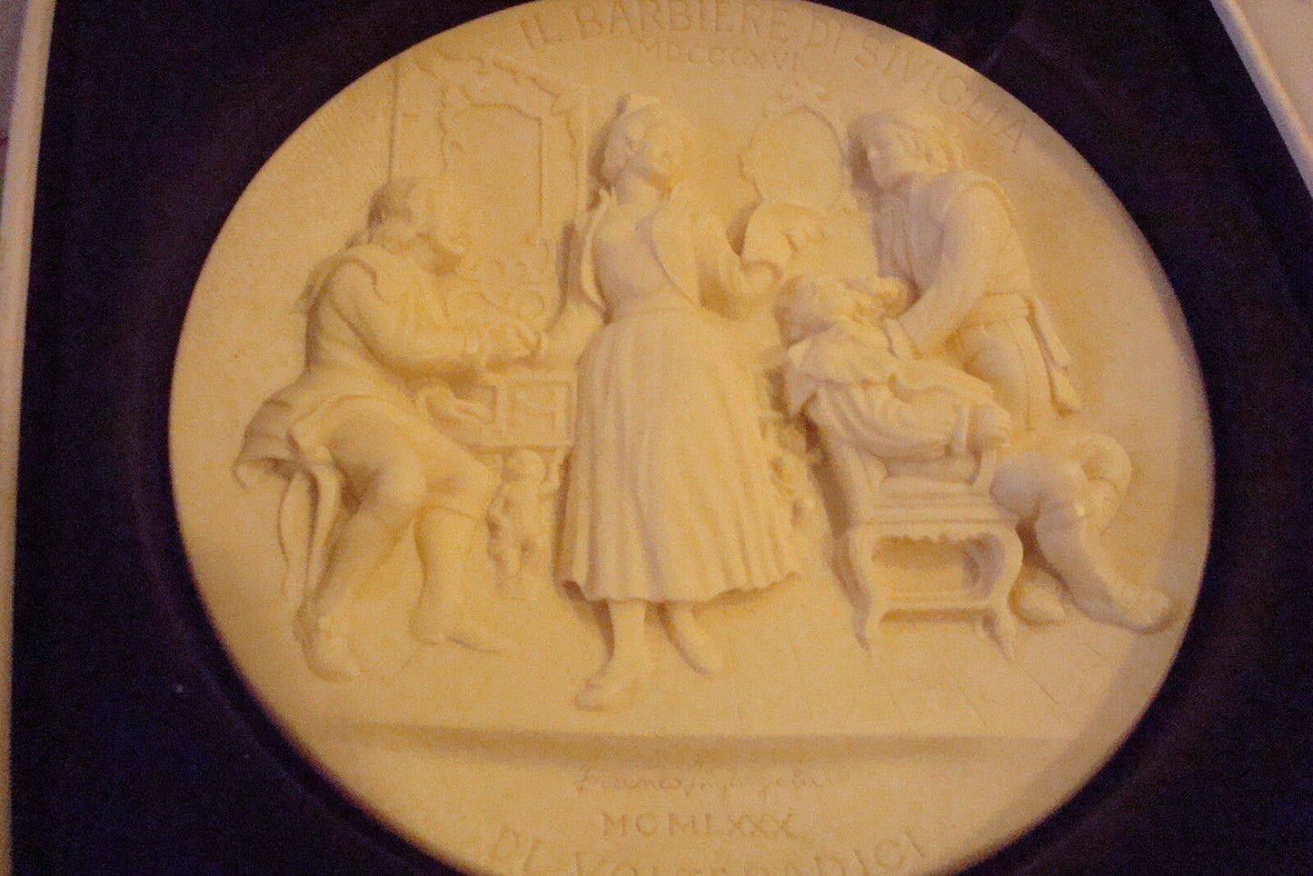 "Il Barbieri di Siviglia" 1980 collector Plate La Scala Opera Dante Volteradicci