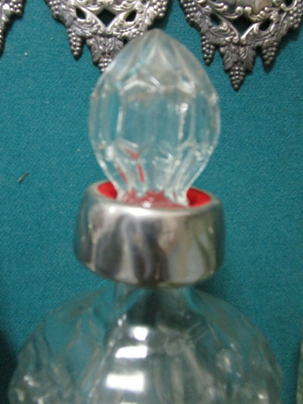 1920s 4 glass crystal Imperiale Eau De Cologne perfume bottles by Boldoot