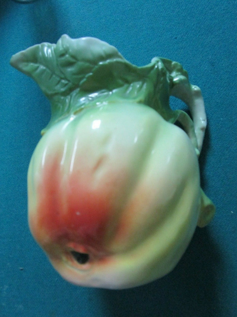 Royal Bayreuth Pitcher Creamer Green Tomato Unmarked [70K]