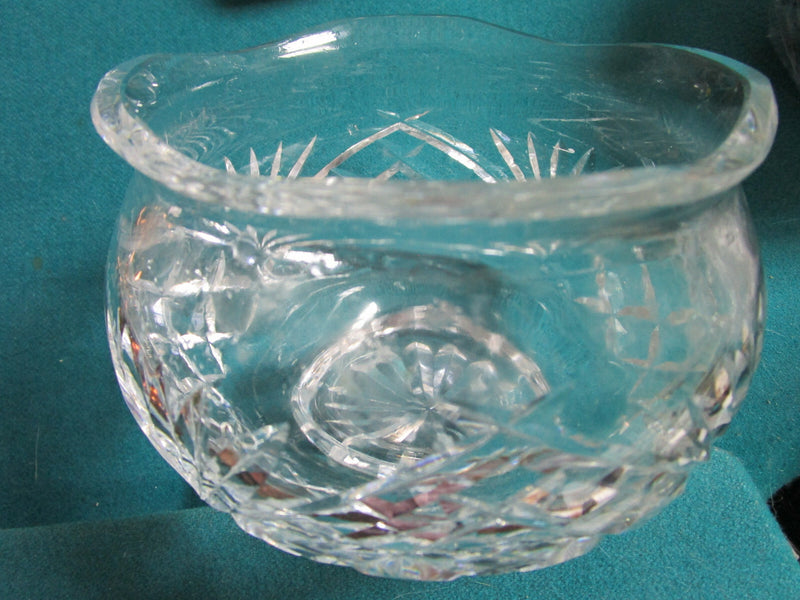 Crystal Cut Glass Candleholders Waterford Bowl Bell Galway Vase Pick One