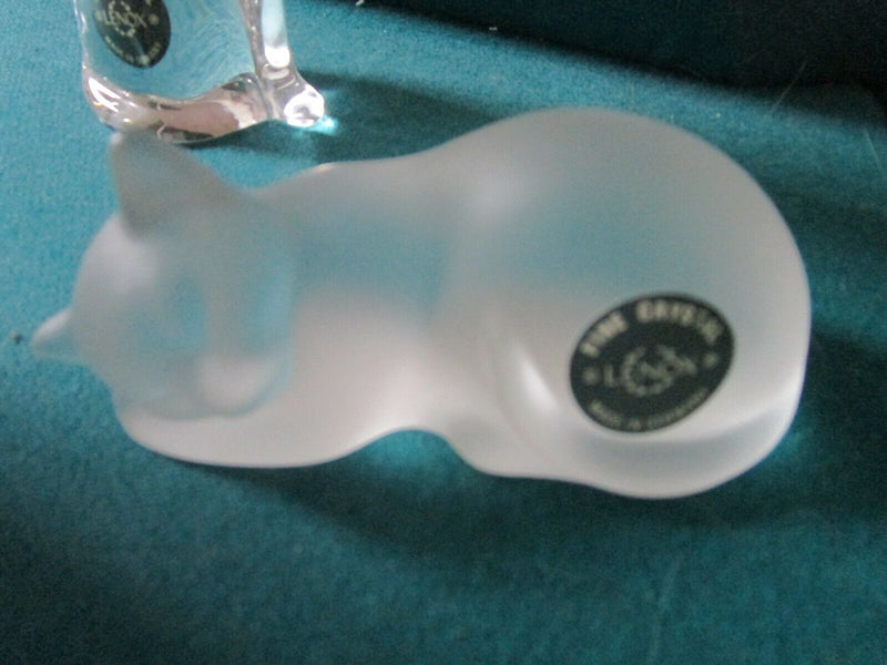 Lenox Jewel Crystal Cats Preen & Serene,Playtime, Lladro Fenton Jo Lynch Pick1^^