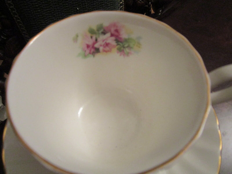 Royal Patrician Staffordshire Cup And Saucer 2 1/2 X 3 1/2 And Saucer Is 5" [83c