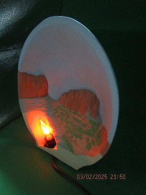 SOUTHWESTERN STYLE TABLE LAMP 10" ^^^