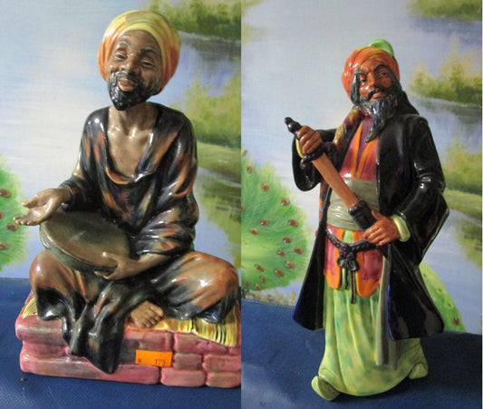 Royal Doulton Original Figurines - The Medicant - Blue Beard Pick [aE]