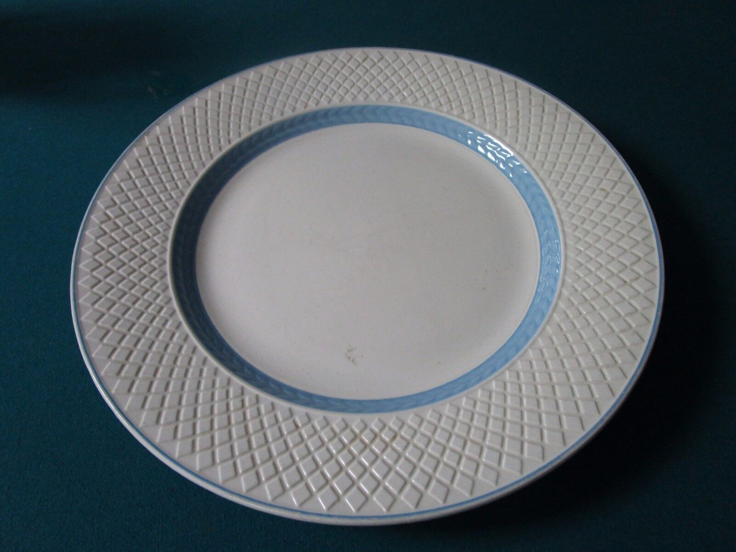 SPODE 1E" OROUND SERVING PLATTER in Elaine Blue   Mansard