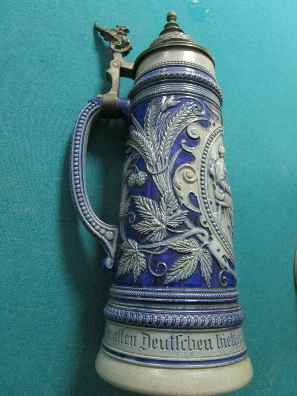 WESTERWALD J.W. REMY - MATTHIAS GIRMSCHEID BEER TAKARD STEIN GREEK TAVERN