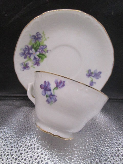 Grant Crest Violets Japan Cup Saucer [84]