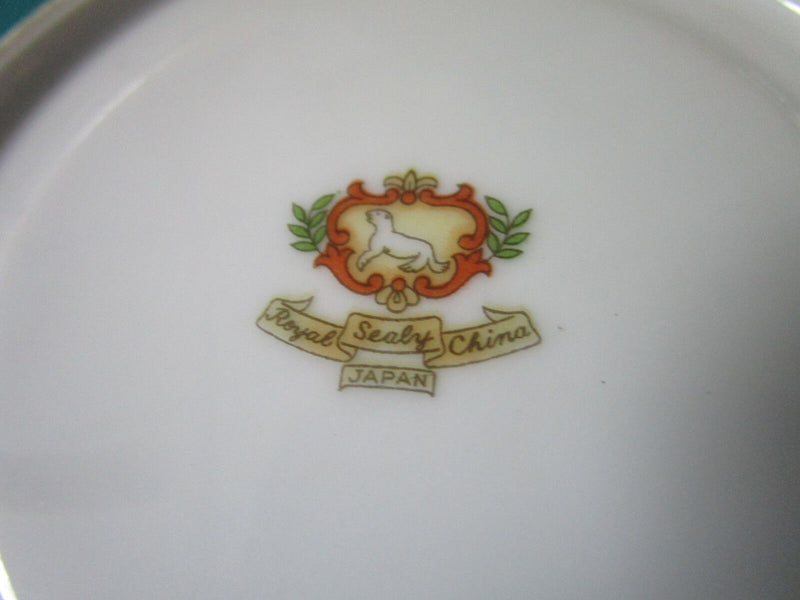 Royal Sealy Japan Mid Century  Floral Cup And Saucer [86]