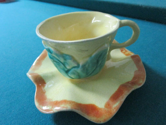 Lyden Arts California Majolica Cup Saucer Coffee [170K]