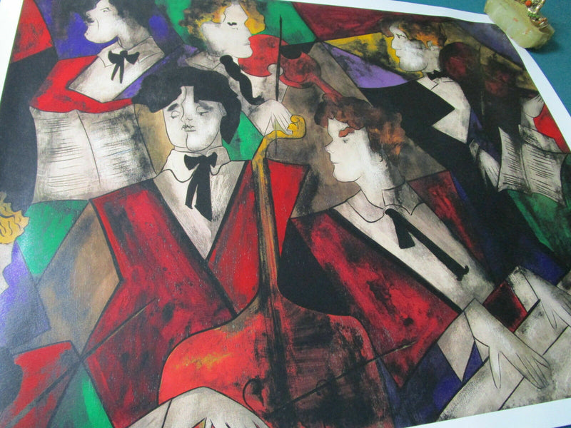 Linda Le Kinff, GRAND ORCHESTRA /SANDRINA COUPLE SERIOLITHOGRAPH SIGNED PICK ONE