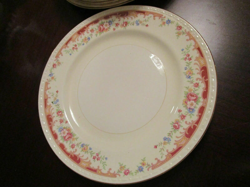 Homer Laughlin England Eggshell Georgian Bouquet Pattern Plates Trays Cups Pick