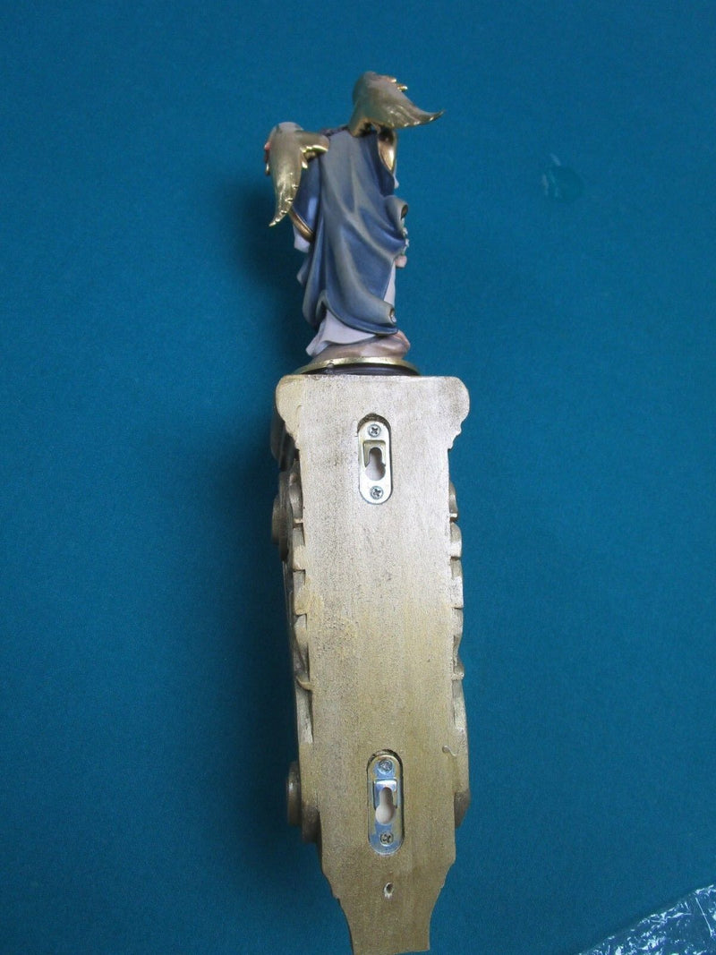 Guardian Angel Sculpture Made In Italy Sconce Wall Decor [a*B]19"