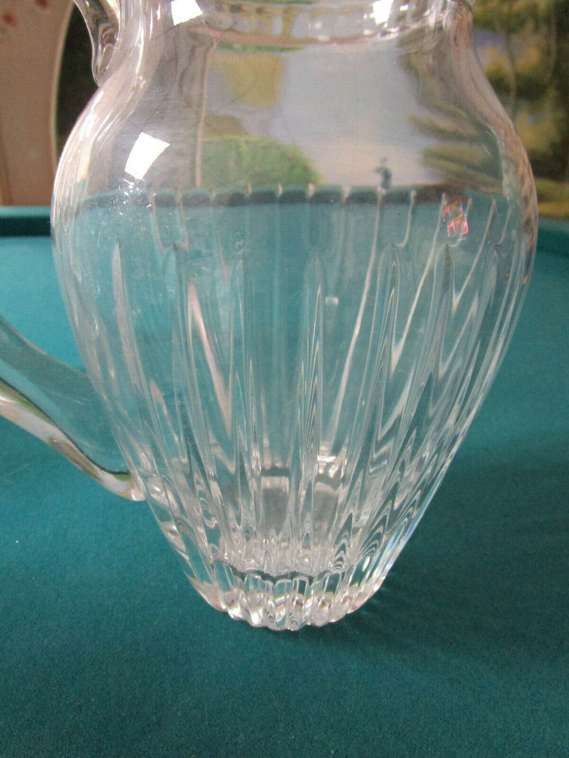 CRYSTAL PITCHERS, MARQUIS WATERFORD, BACCARAT, CRYSTAL D'ARQUES BLOCK -PICK 1