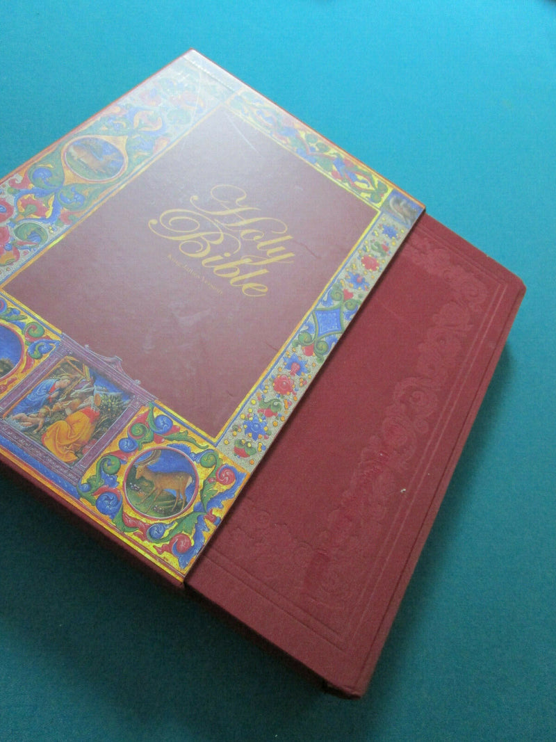 Holy Bible First Edition King James Version 300 Pages Salvaged  Box^^^