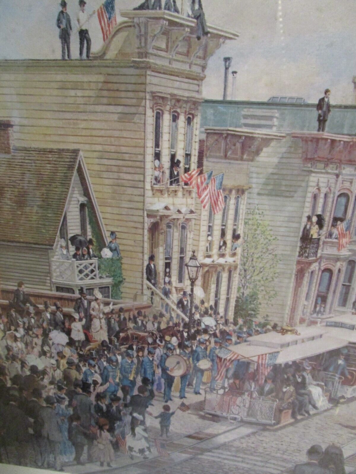 ALAN MALEY "CALIFORNIA STREET CABLE RAILROAD COMPANY OPENING DAY APRIL 10, 1878"