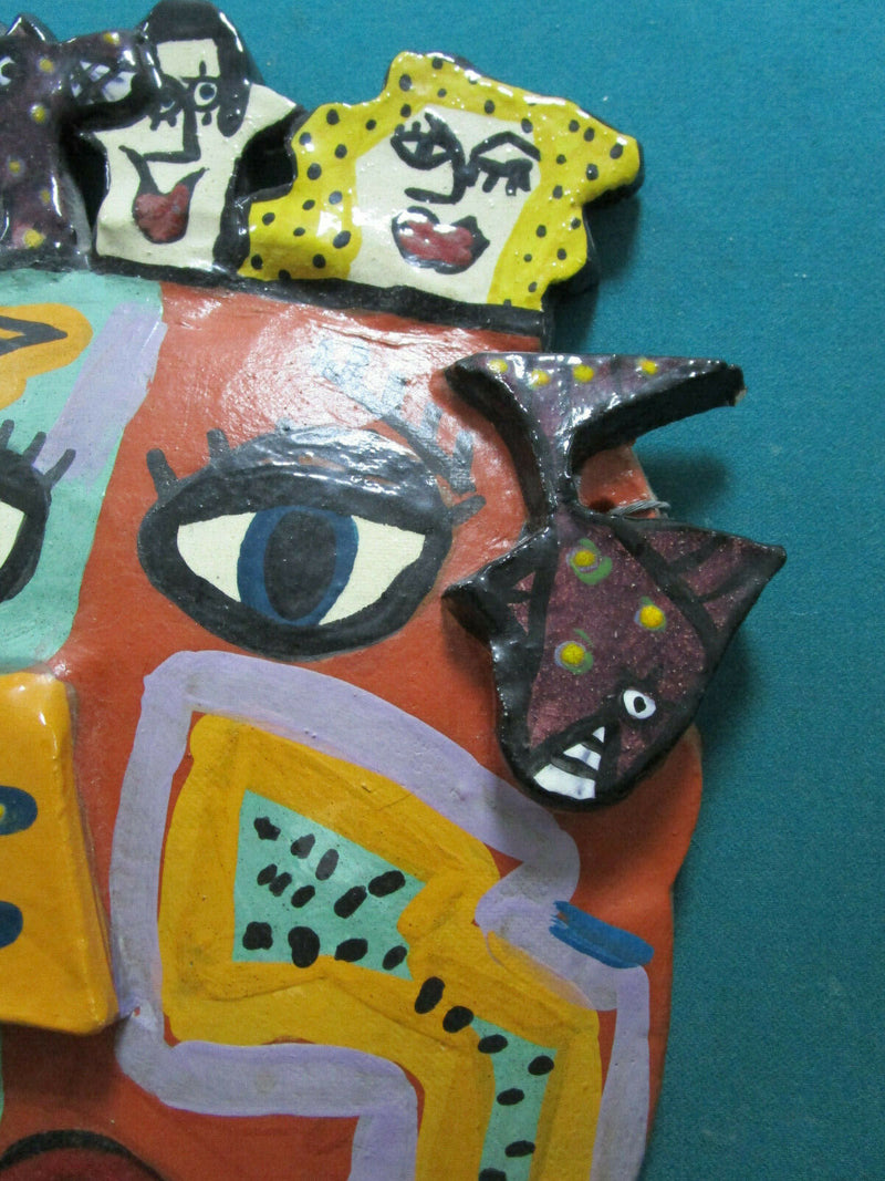 POTTERY CERAMIC MASKS STUDIO MENDEZ STUDIO JERILYNN CERAMIC MIXED PICK ONE