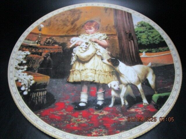 ROYAL DOULTON COLLECTOR PLATE "MY PRECIOUS BUNDLE" 8.5" NEW ^^