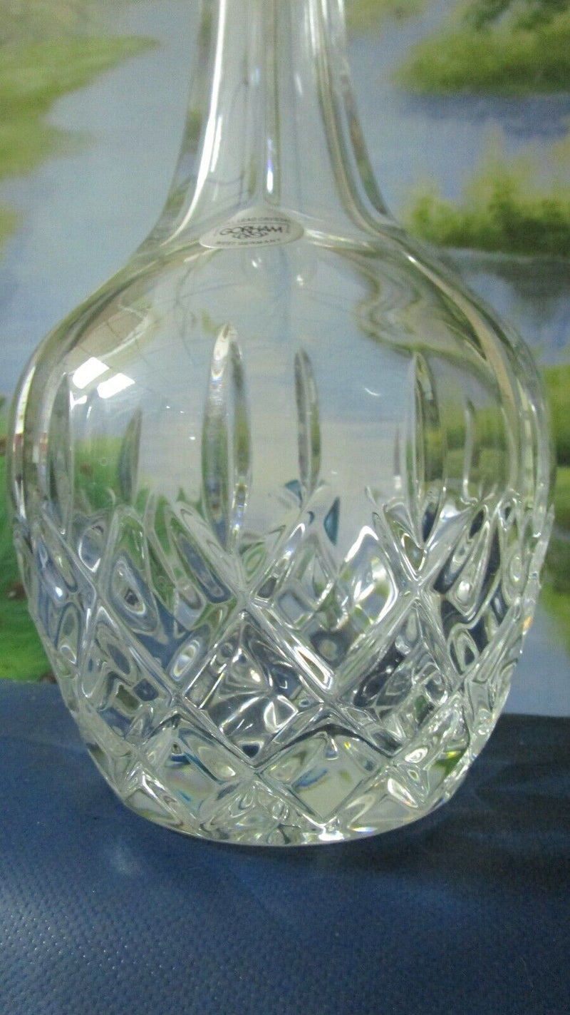 GORHAM ENGLAND CRYSTAL DECANTER LADY ANNE / MONTECARLO NEW NO BOX PICK 1