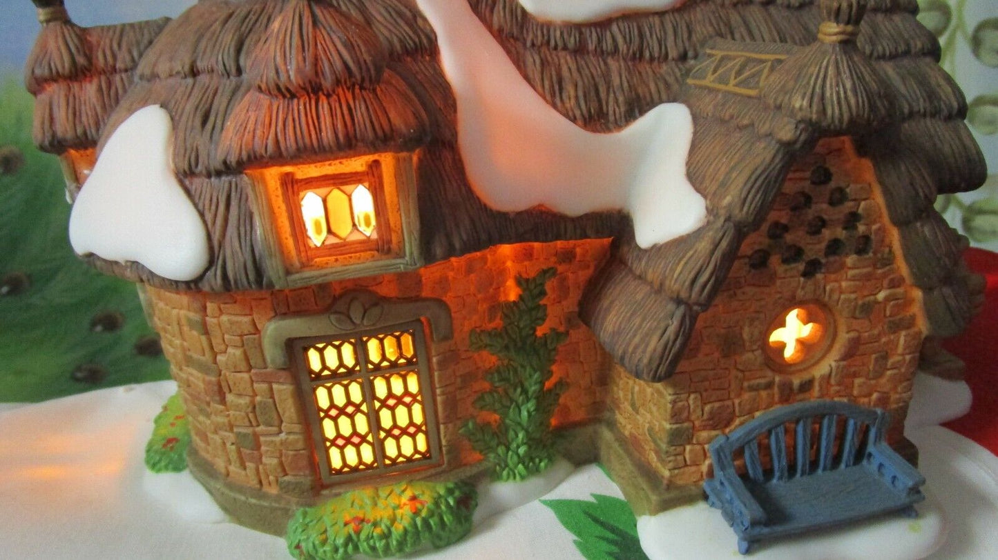 THORNBURY CHAPEL DEPART 56 DICKENS VILLAGE SHOWROOM MODEL LIGHTED HOUSE