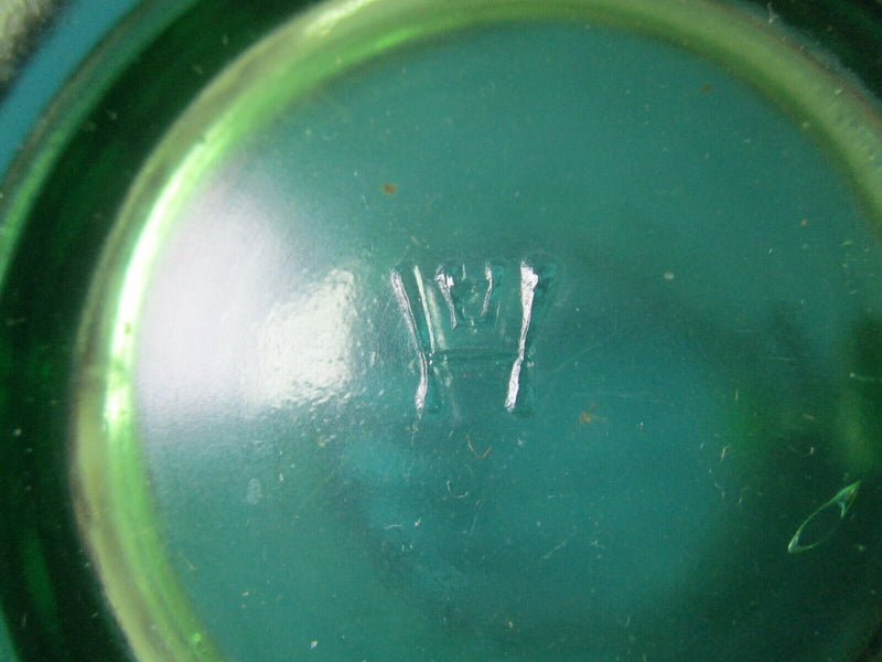 Uranio Hazel Atlas Green Vaseline Glass Pitcher Decanter Glasses Esbo Rare Pick1