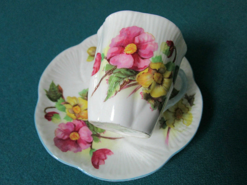 Shelley Trio Cup Saucer Regency 3 Pcs- Begonia 2 Pcs- Roses 2 Pcs -Chintz Pick1