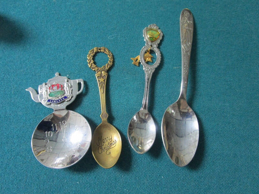 4 SOUVENIR SPOONS