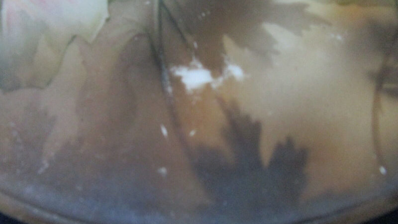 RS Prussia Floral Curio Collector Plate Antique 7 1/2" ^^