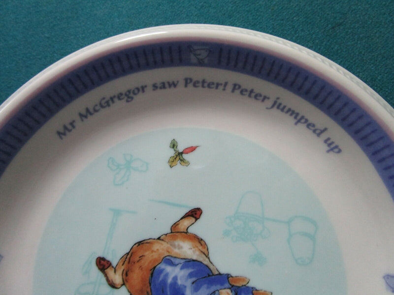 BEATRIX POTTER PETER RABBIT JEMIMA PUDDLE DUCK DISHES MUSIC BOX MOVEMENT PICK1