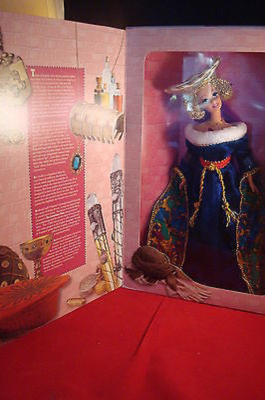 1994 Barbie Medieval Lady, still with original sticker price[a*4]