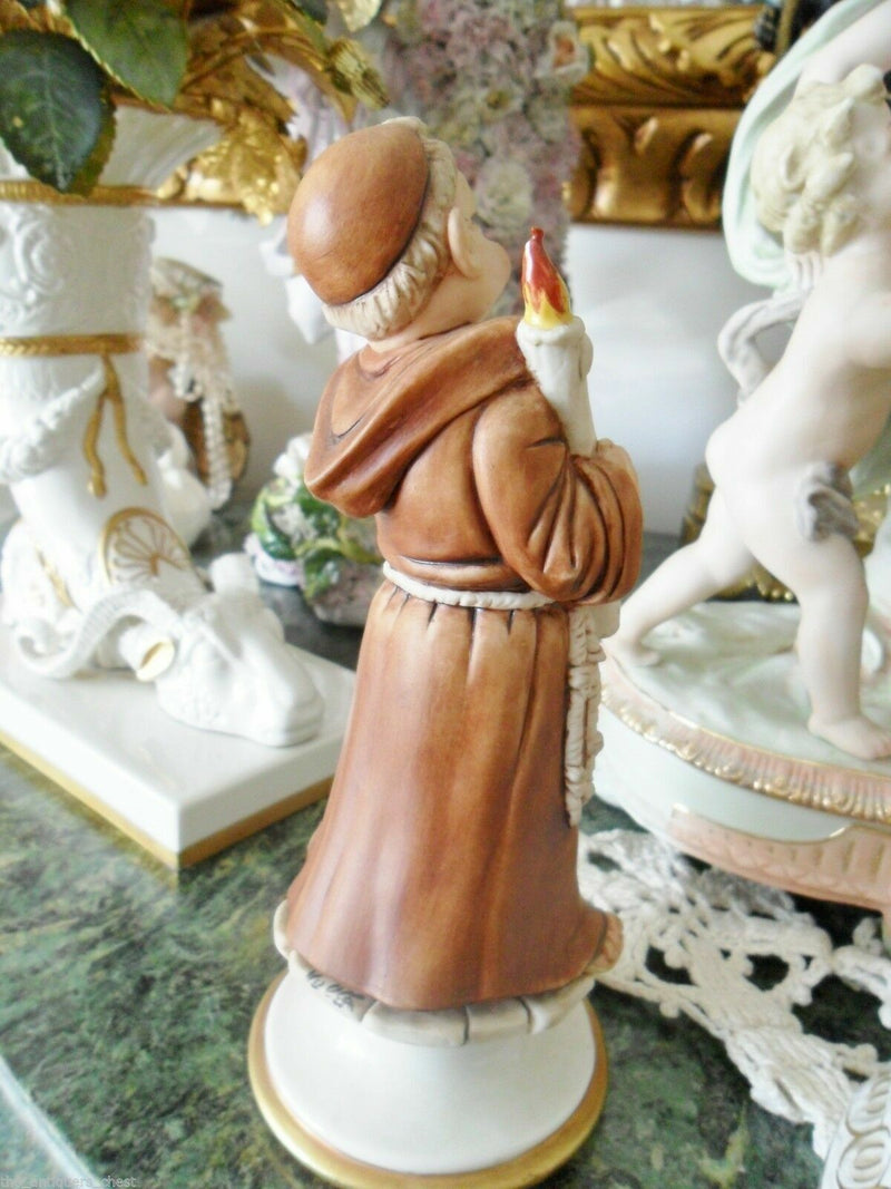 CAPODIMONTE ITALY FIGURINES MUSKETEER, GENTLEMAN, DRUNK MONK PICK ONE