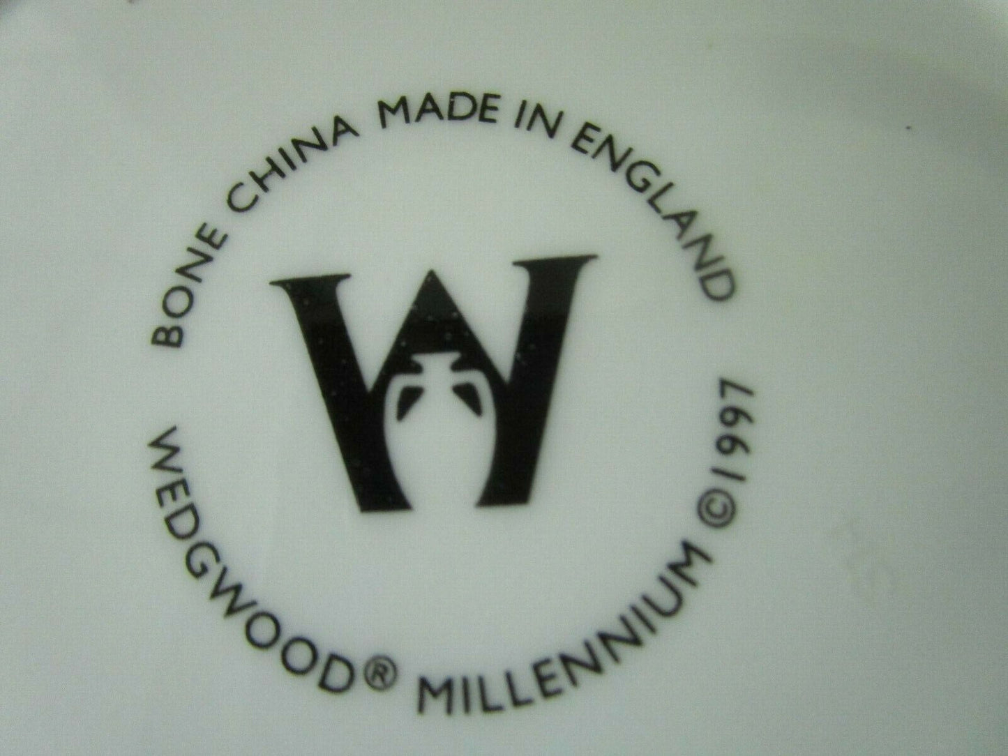 WEDGWOOD ENGLAND CELEBRATION OF MILLENIUM COFFEE CUP SAUCERS SET 4 PCS NEW