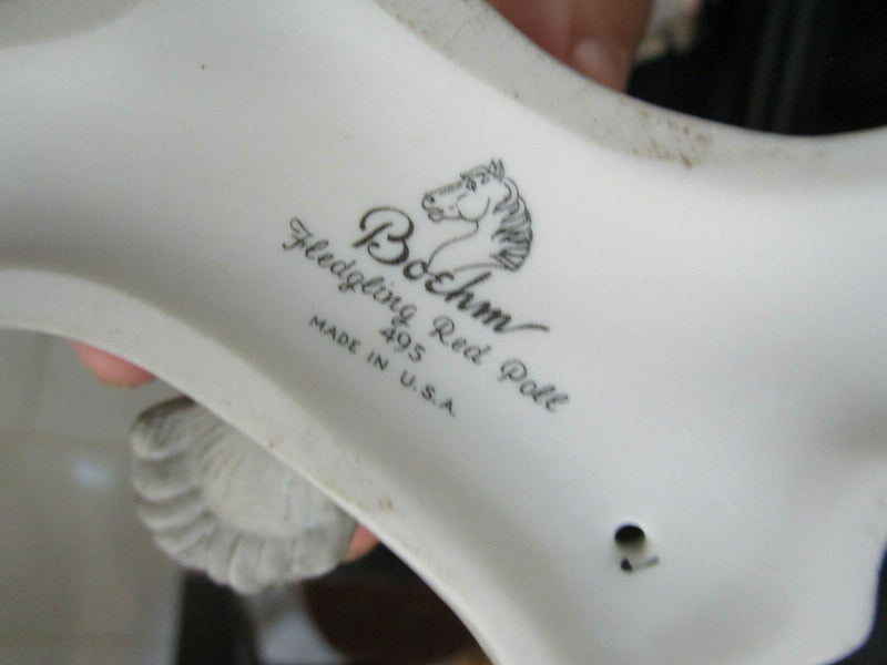 BOEHM CERAMIC BABY BIRDS SCULPTURES FLEDGLING, ROBIN, GOLDFINCH,  CRESTED PICK 1