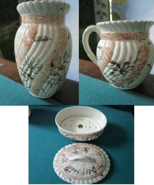 POWER BISHOP & STONIER ANTIQUE ENGL FAIENCE POTTER VASE BOWL CUP BEATRICE PICK1