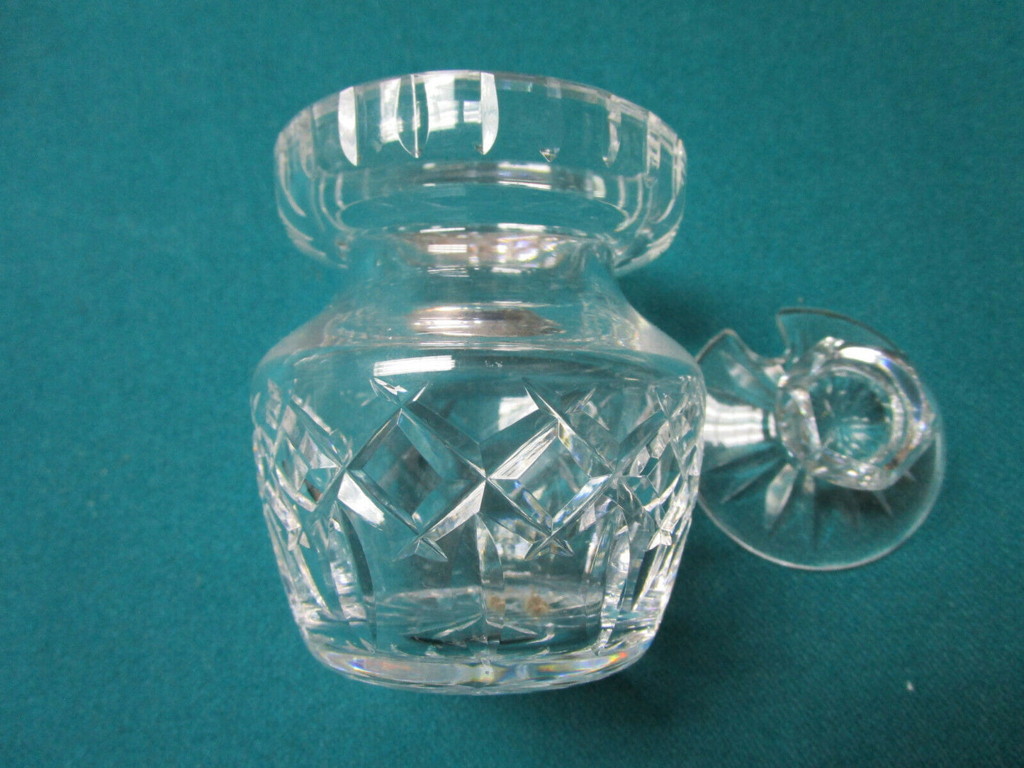 WATERFORD CRYSTAL VASE BOWL RING HOLDER CREAMER SUGAR MUSTARD NAPKIN HOLD PICK 1