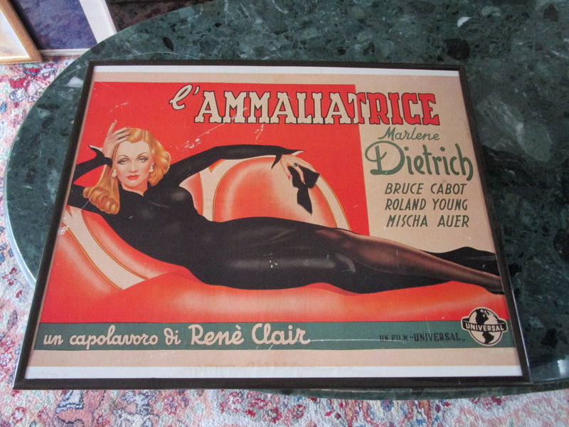 MOVIE PRINTS MARLENE DIETRICH AND WIZZARD OF OZ