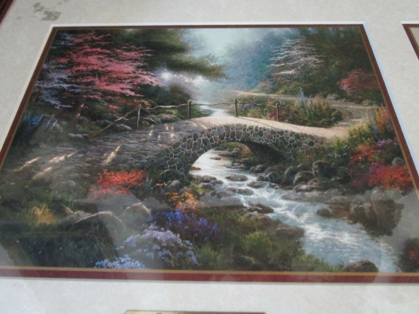 THOMAS KINKADE FRAMED ACCENT PRINTS PICK ONE