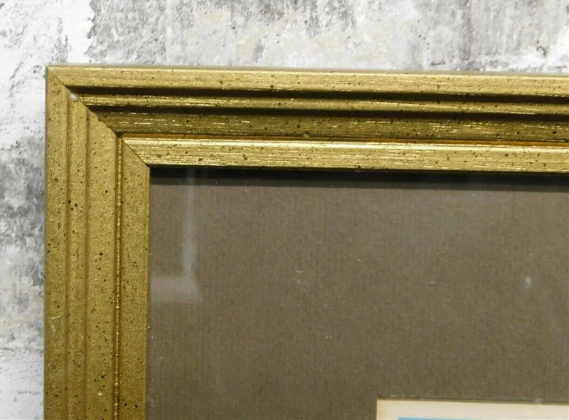 Framed lithograph by Denis Paul Noyer (French 1940-) STREET SCENES PICK1