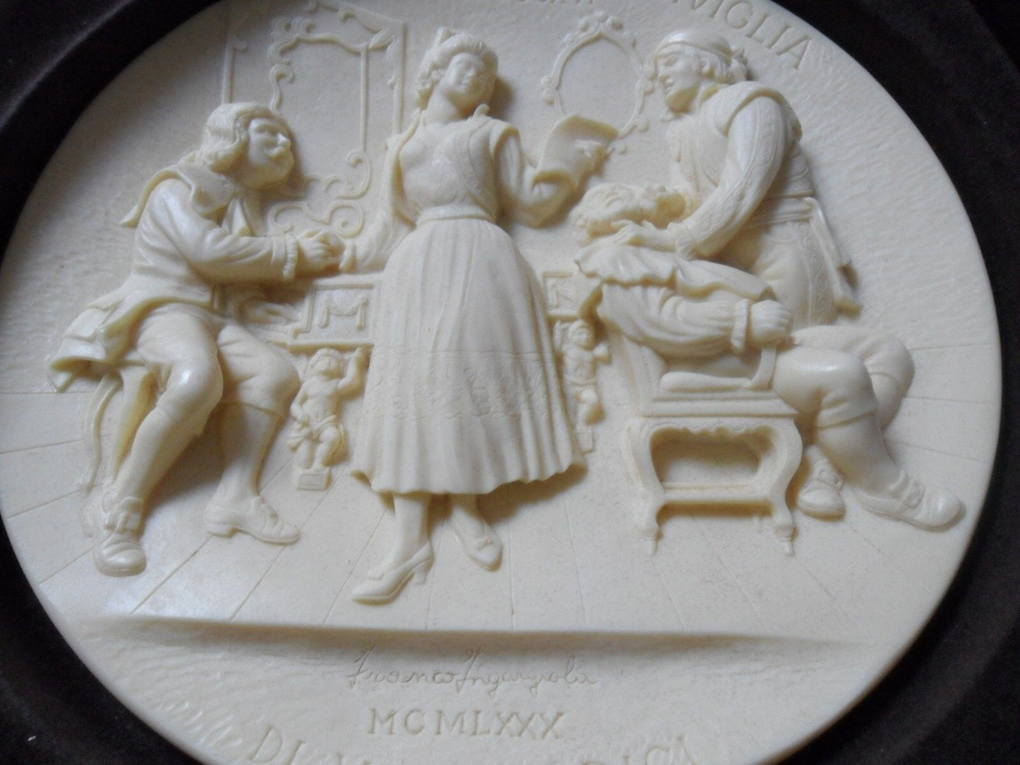 "Il Barbieri di Siviglia" 1980 collector Plate La Scala Opera Dante Volteradicci