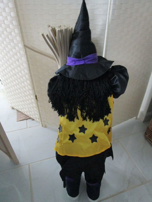 THOMAS PACCONI WITCH CORNER DOLL HIDE AND SEEK  31" HALLOWEEN ORIGINAL