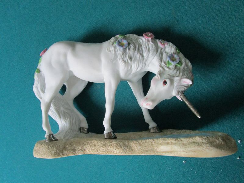 Love’s Purity (1991), Princeton Gallery Porcelain Unicorn Sculpture NIB
