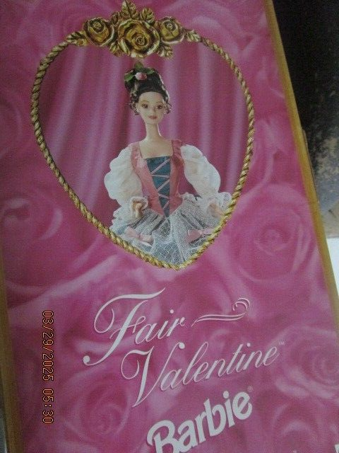 1997 Barbie Fair Valentine, Hallmark collection [a*4]