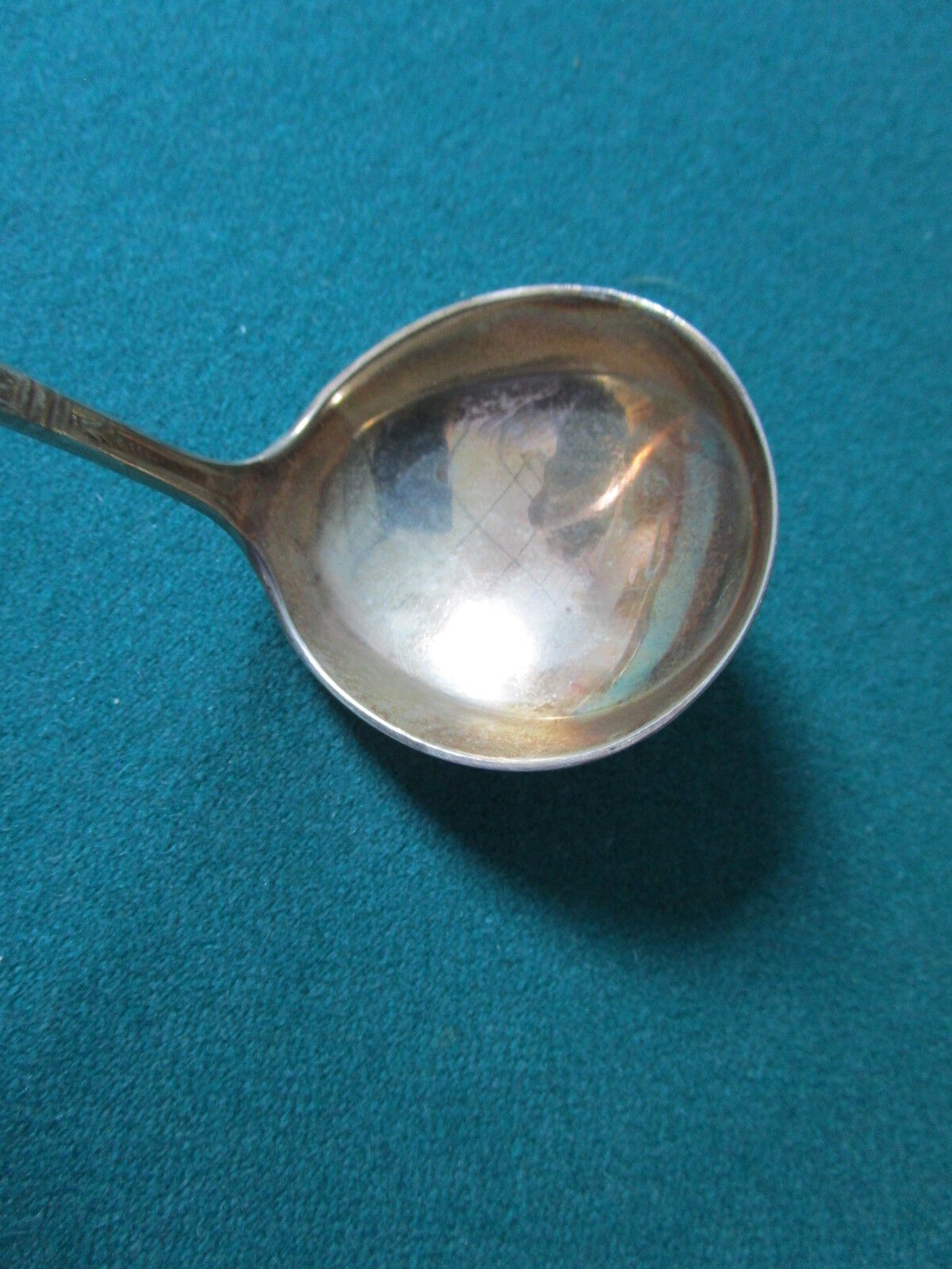 1847 Rogers Silverplate gravy spoon 5 1/2"[a*2]