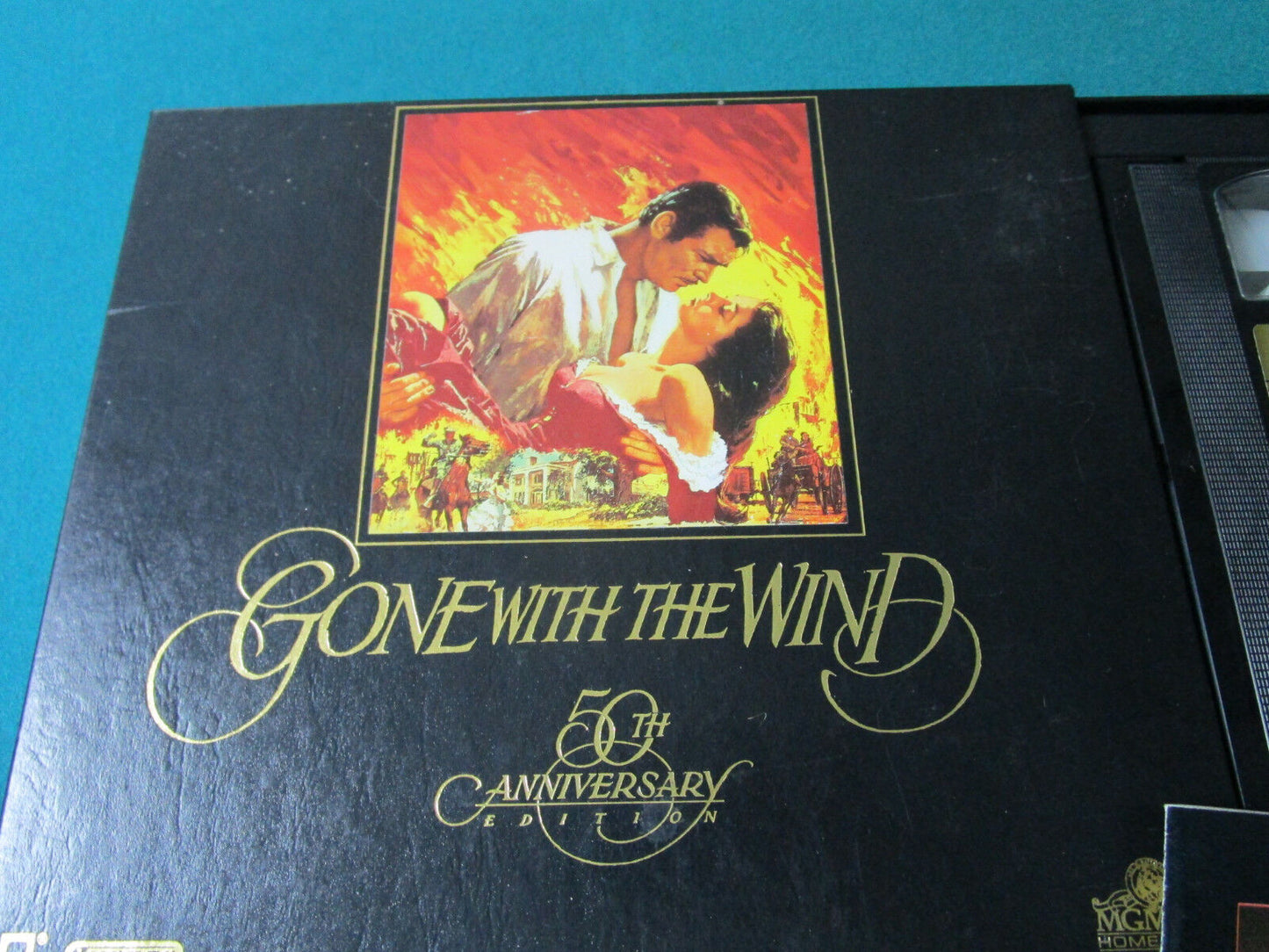 VHS 50TH ANNIVERSARY GONE WITH THE WIND NIB ORIGINAL