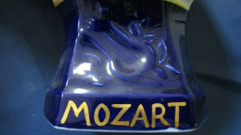 Mozart Parian Bust Limoges France Blue Base 11"