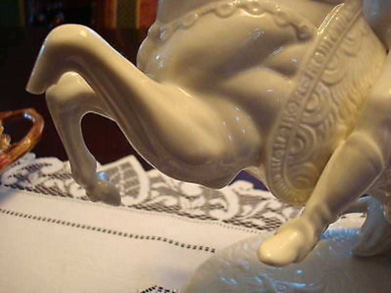 Dresden Military Figurines on horseback