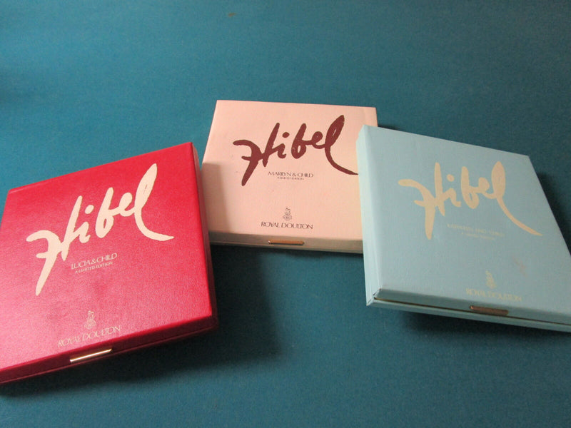 EDNA HIBEL  COLLECTOR PLATES PICK ONE "MARILYN", "KRISTINA, "LUCIA"  AND CHILD ^